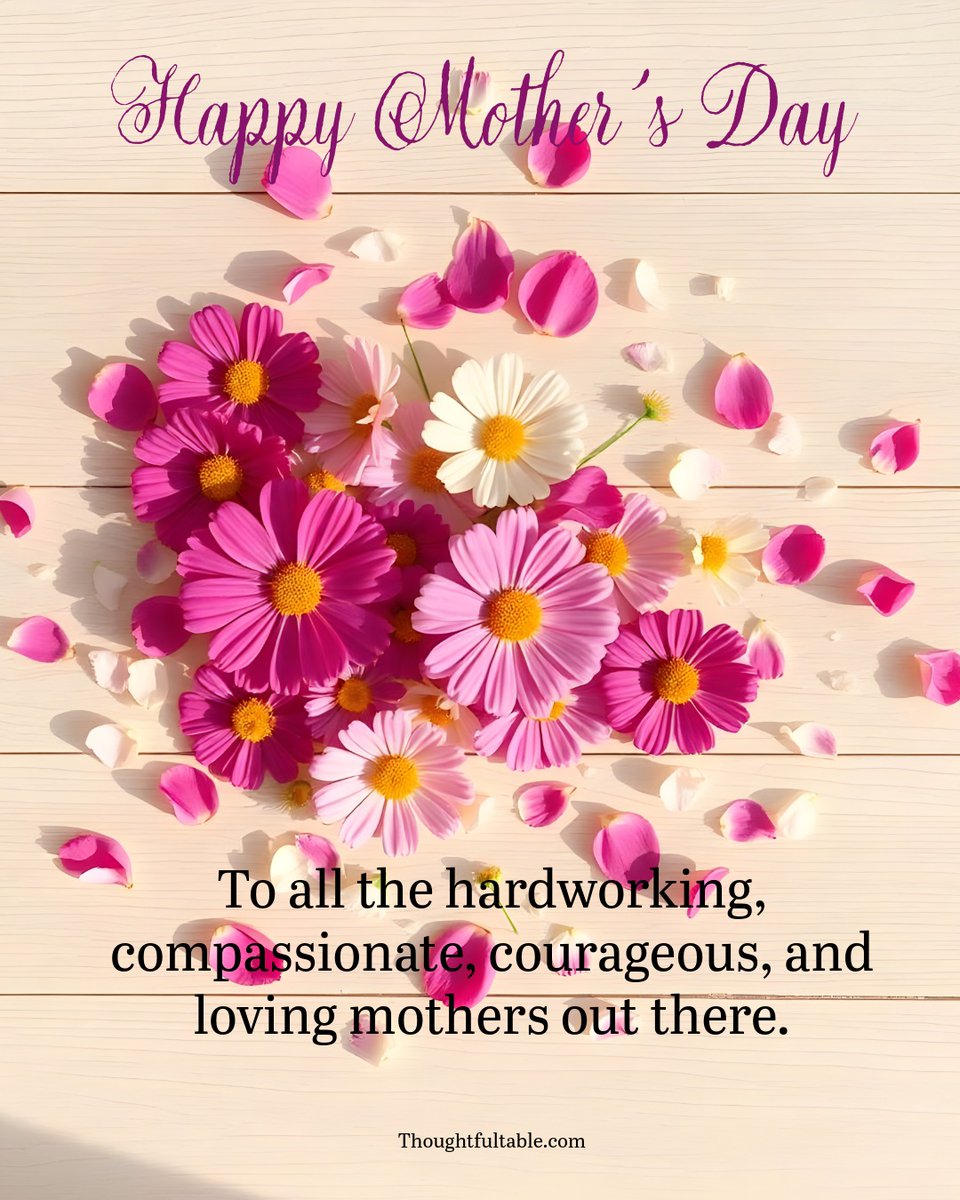 Happy Mother's Day to all the amazing moms out there!
You deserve all the love and appreciation today and every day! 💕Enjoy your very special day!