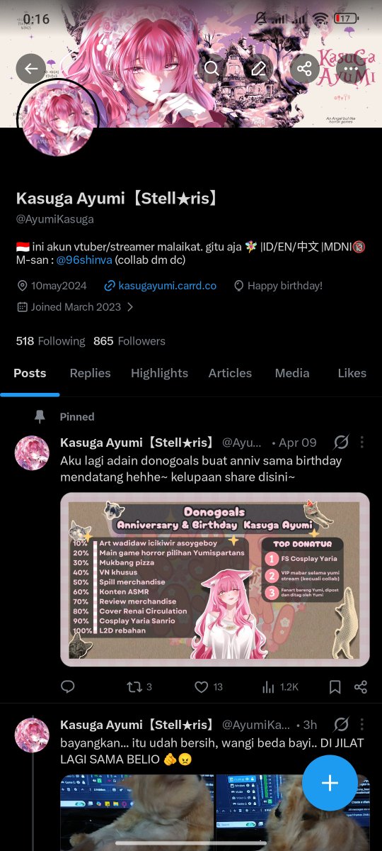 Kasuga Ayumi【Stell★ris】 tweet media
