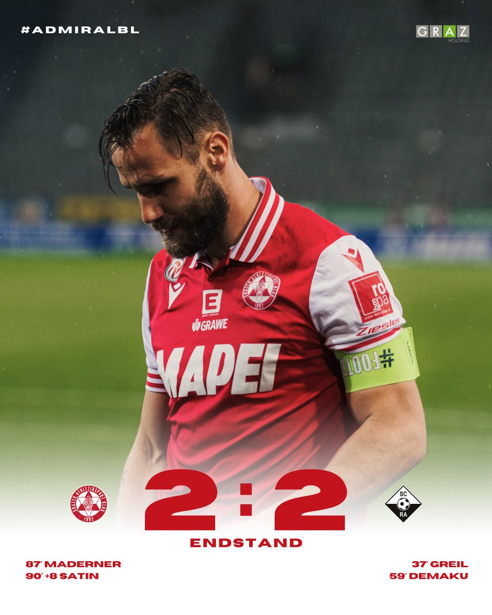 grazerak's tweet photo. Regenschlacht beendet. Es kommt zum Endspiel in Linz! #GAKALT #grazerak #AdmiralBL https://t.co/g8RljAv1ST