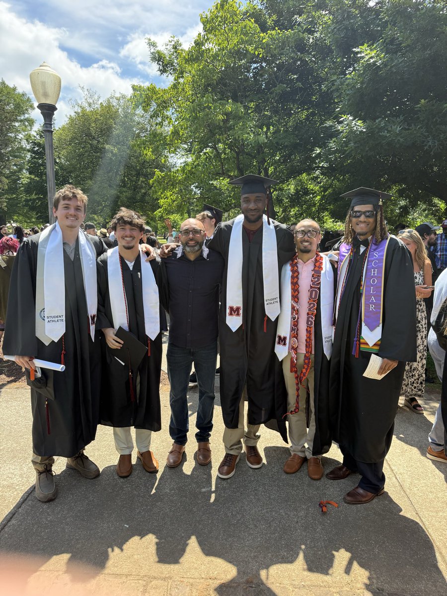 TTUCoachP's tweet photo. To my guys,
Today is bigger than basketball.
You walked across that stage as graduates, and nothing will ever top the pride I feel for each of you. Over the years, we celebrated championships, cut down nets, and built a program together. Four regular season championships. Two conference tournament championships. Countless memories that will stay with us forever.

But the greatest accomplishment was never the trophies.
It was the commitment you showed every single day to becoming better students, teammates, leaders, and people. The banners will hang in the gym, but your degrees will open doors for the rest of your lives. That is the real legacy.

Five degrees. Five lives forever changed.
Thank you for the sacrifices, the early mornings, the tough practices, the trust, the resilience, and the love you poured into this program. You gave everything to your teammates and represented our school with pride and class.

I hope you always remember that what made this group special was not just the winning, it was the bond, the culture, and the way you carried yourselves through every challenge and every success together.

No matter where life takes you next, you will always be family.
Congratulations, graduates. I could not be more proud to have coached you.
Love always, Coach P