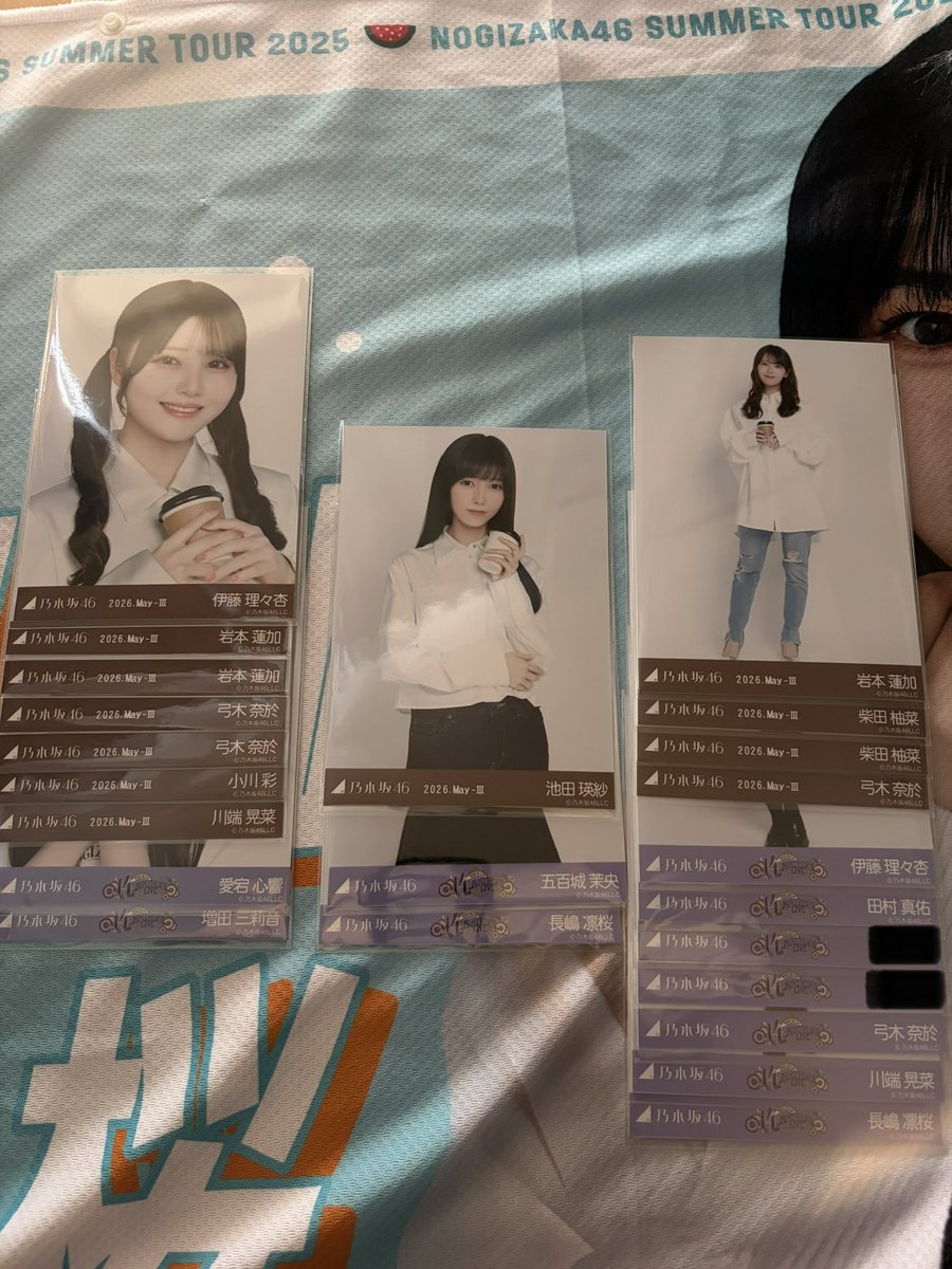 _m_k_2_2's tweet photo. 乃木坂46  生写真 トレ 異種 スペシャル衣装48 白シャツ スキニーデニム シャツワンピース 福袋 lucky bag

提供
添付画像

熱望
ビリヤニ
賀喜チュウヒキ
一ノ瀬ヨリチュウ
小川ヨリチュウ

14thバスラ ライブT
川﨑チュウ

緩く
ビリヤニ
奥田ヒキ

取引方法
郵送

お気軽にリプお願いします https://t.co/5I68W3W6bH