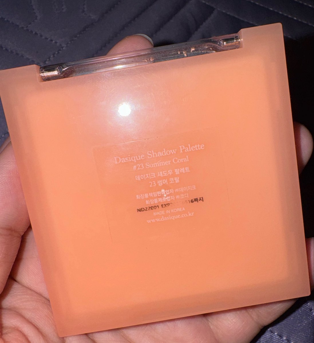 bees_ps's tweet photo. ���่งต่อพาเลทตา dasique เพราะ อยากเปลี่ยนพาเลทแล้ว🥹

สี 23 Summer coral💕

ราคา 300 บาท + ค่าส่ง 30 บาท

มีร่องรอยการใช้งานตามภาพ สามารถขอดูรูปเพิ่มเติมก่อนได้ค่าา

#ส่งต่อเครื่องสำอางมือสอง #ส่งต่อdasique #คสอเกาหลี #ส่งต่อคสอมือสอง https://t.co/RWyonxYo0n