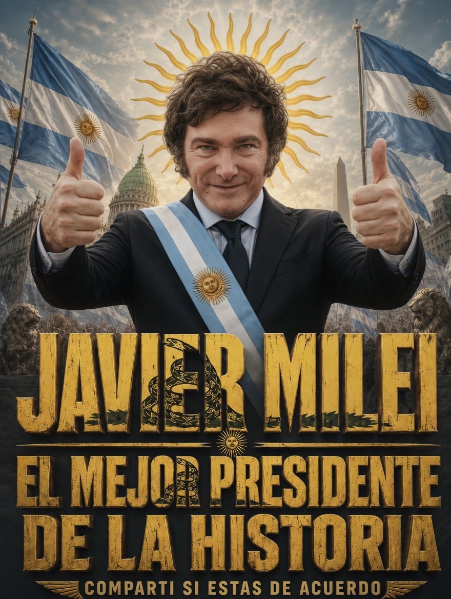 senderoderosas's tweet photo. @MaritoMilenio3 Obviamente el único que puede salvar la Argentina 🇦🇷🇦🇷 https://t.co/8CojIAWpUx