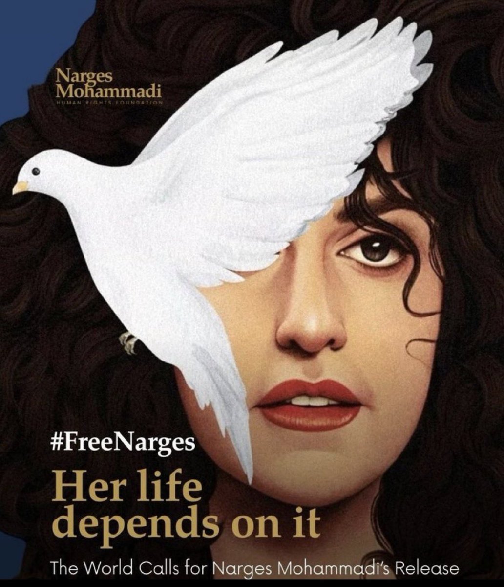 InfoMansour's tweet photo. هر دو بیمارند و هر دو از درون زندان فریاد آزادی سر می دهند و ما …#فاطمه_سپهری   #نرگس_محمدی https://t.co/BXKBjshHzj