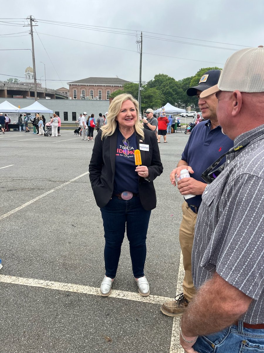 TPridemore's tweet photo. We were in Cartersville bright and early this morning, working hard to earn the support and votes of the fine folks of Georgia’s 11th Congressional District.

I’m grateful for every conversation, handshake, and opportunity to hear directly from the people who call this community home. We’re going to keep showing up, putting in the work, and fighting for the conservative values that make our district and our country strong.