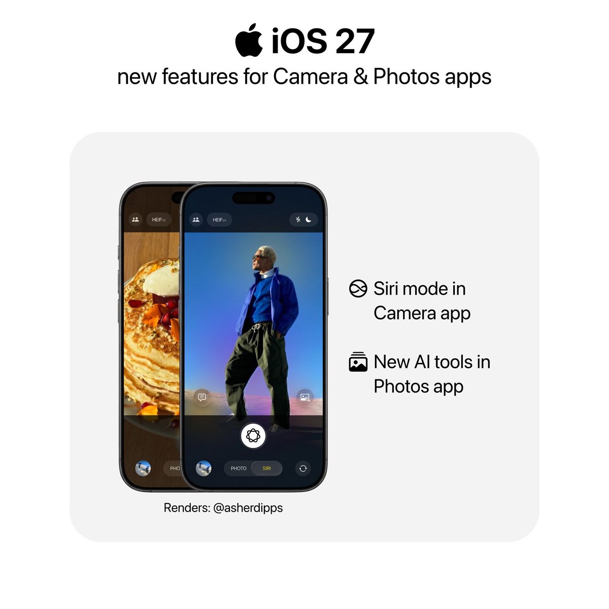 iOS 27 will have exciting new features for the Camera and Photos apps ...