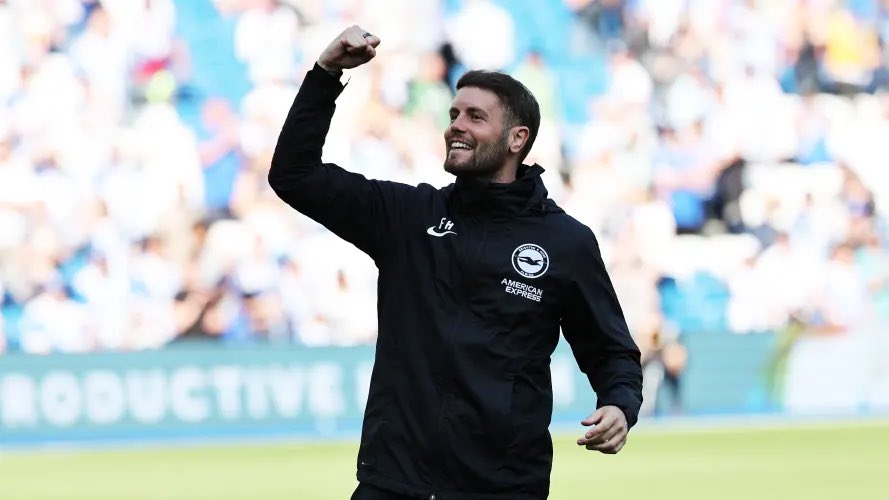 TheBrightonBase's tweet photo. 🗣️| Fabian Hürzeler on today’s win over Wolves:

“Good start, really good start, two goals definitely helped our game and then we created a few more chances. We defended really well.

"Second half we got a bit sloppy, not that intense or high quality in our actions. We defended well, we tried, we kept going, I think it was a deserved win." #BHAFC

[via @BBCSport]