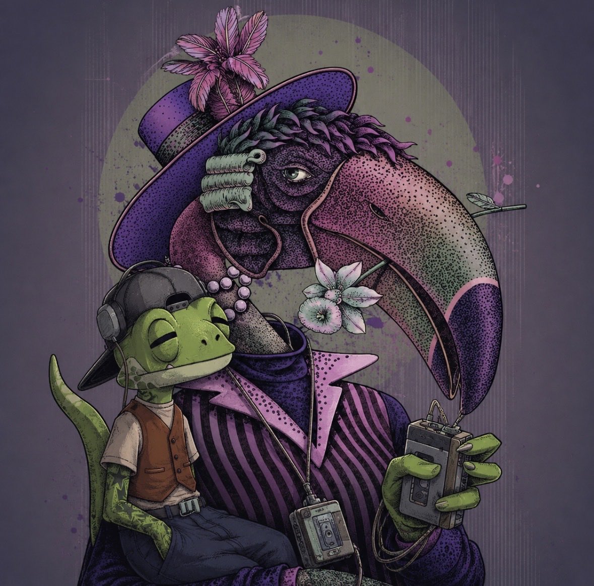 Mumonmo's tweet photo. One of the artist I been paying the most attention to recently @DKashtalyan @thebeaksart is releasing this work as an NFT

There will be a total of 1,111 spot
and if you can secure a GTD you’ll be guaranteed a mint
 It also seems that many FCFS allocations are being planned…

And next week an art contest is scheduled to take place Let’s see everyone creations and find out who gets selected

Now we wait for the announcement from marketing lead @MartKAD @ssheyii