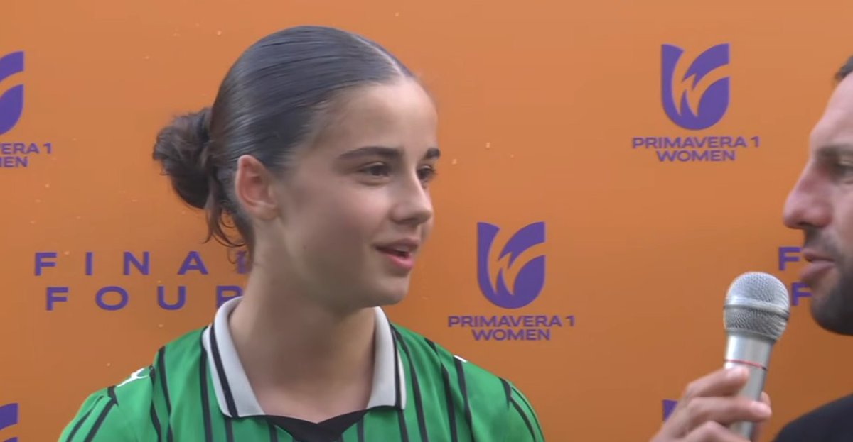 WomenFootballN_'s tweet photo. 🎙️#Stanic post Roma - Sassuolo
"Emozione forte e tanta fecilità, felice per la doppietta ma tutto va alle mie compagne. Il pubblico oggi è stato grandioso, averli a nostro sostegno ci da tanto. Il nostro segreto? Il nostro gruppo è unito e lavoriamo sodo tutta la stagione"
#WFN #SerieAWomen #Primavera1Women