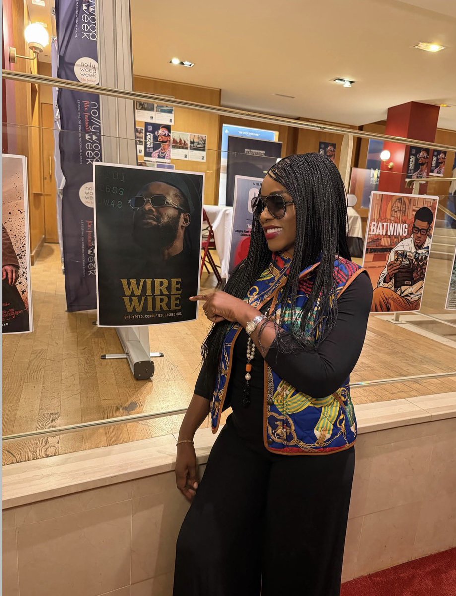 bolanleap's tweet photo. Hello France! 🇫🇷✨
 Wire Wire is heading to the Nollywood Film Festival Paris and will also be showing in Cannes this Wednesday to a select audience. 🎬🔥

It’s going to be an amazing experience and so much fun 💯 See you there!! 

#WireWire #Nollywood #NollywoodFilmFestivalParis #Cannes