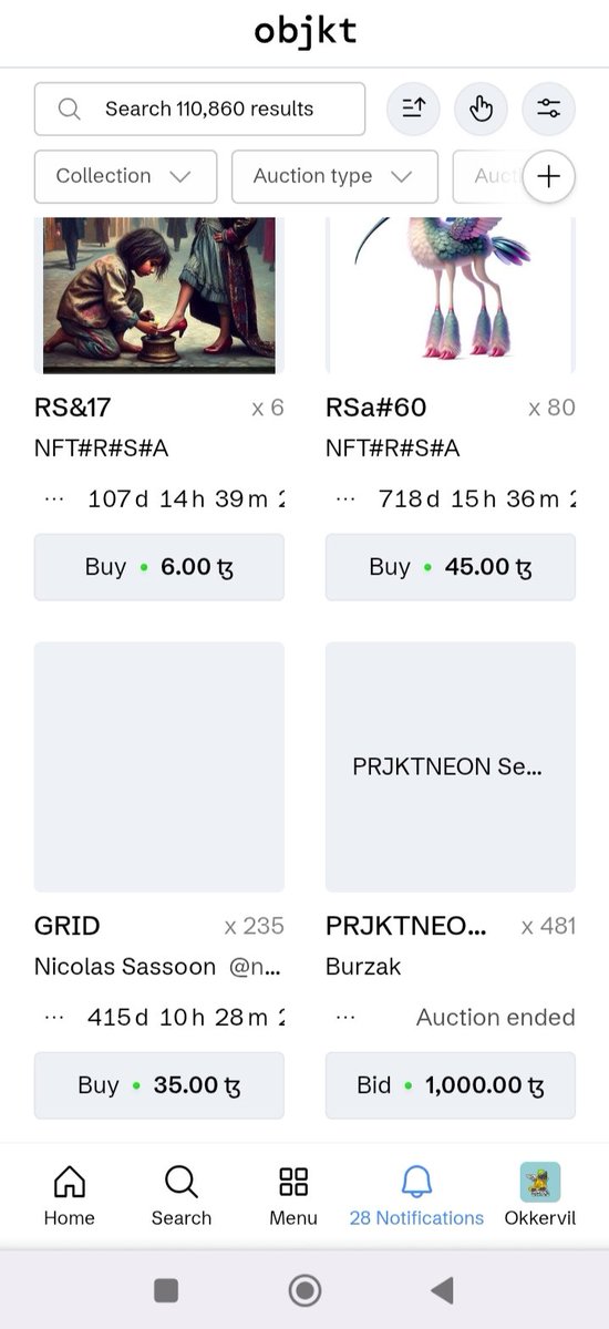 Mememycom's tweet photo. @NFTPROTECTOR @objktcom @hunginomio For example, the "Auctions" section is in terrible shape. You're losing a lot of money because there are no effective secondary market sales mechanisms. Several collections have sold over the past year, with poor results because there's no proper auction system. https://t.co/ohrWC7j8Fe
