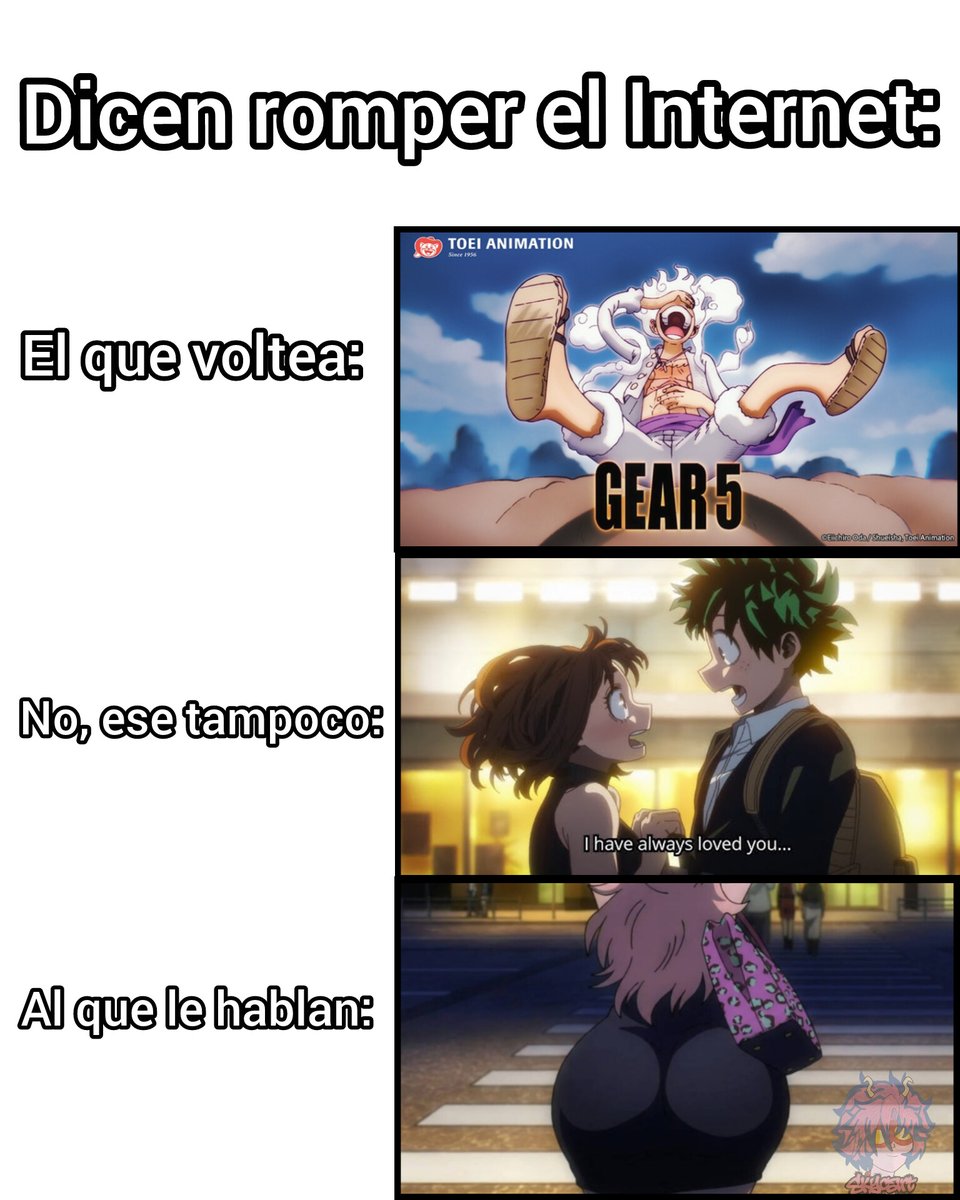 Cuando preguntan que rompio el internet: