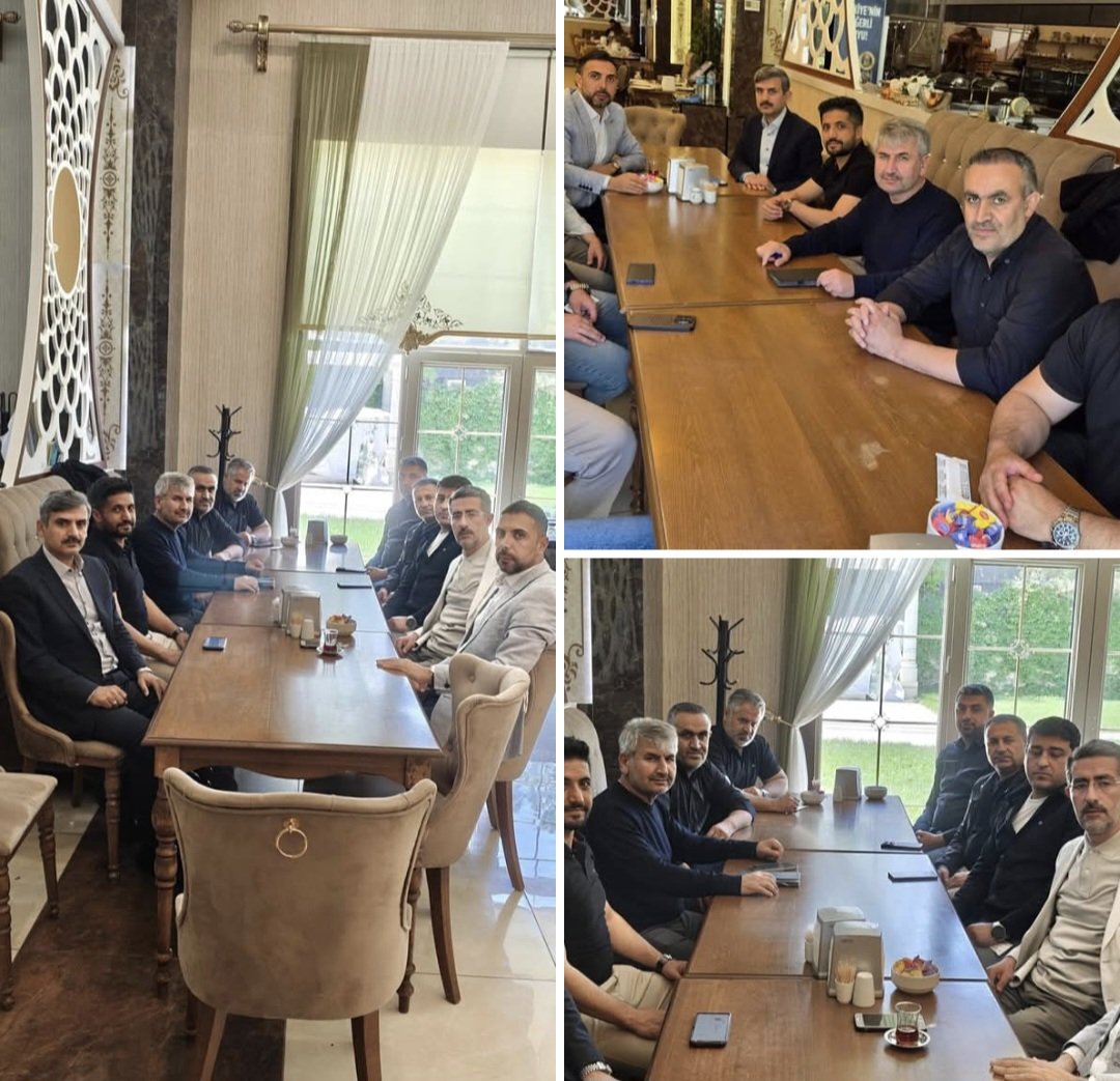 Hseyin1424574's tweet photo. Mutabakat Öncesi Son Toplantımıza katılan başkanlarımız ile ilçelerimizin genel durumunu,gelecek haftanın yol haritasını istişare ettik
Üye mutabakatı adına  son aylardaki üstün gayretleri için tüm başkanlarımıza teşekkür ediyorum
İyi ki varsınız 
Hüzel hizmetleriniz daim olsun https://t.co/FbDSRf0UfX