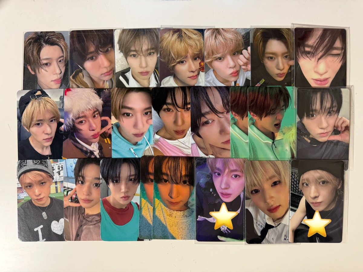 ___ar40's tweet photo. @nek0ym @_ はじめまして、DMにて画像が送付できずこちらにお声がけ失礼いたします。
当方こちら所持しておりますが、画像お借りして印つけさせていただいた2枚と交換可能なものございますでしょうか？
ご検討いただけますと幸いです🙇🏻‍♀️ https://t.co/eXcFccq2nt