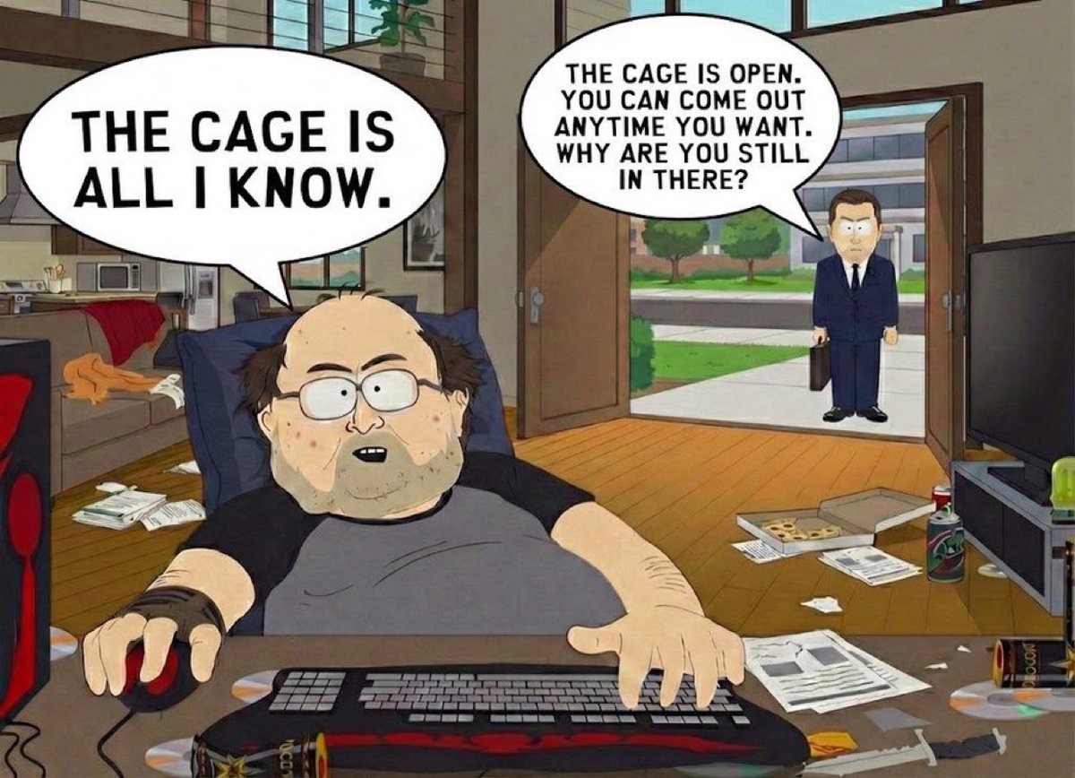 The Cage tweet media