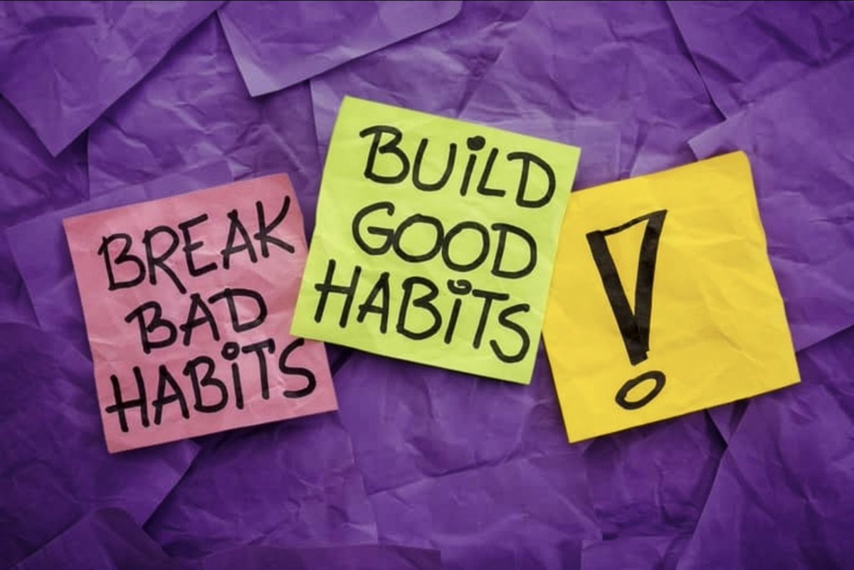 Some habits perpetuate poverty and limitation.

While some habits perpetuate growth and success.

The difference comes down to what you do consistently, what you tolerate daily and the mindset you feed over time.

Choose habits that move your life forward, not ones that keep you