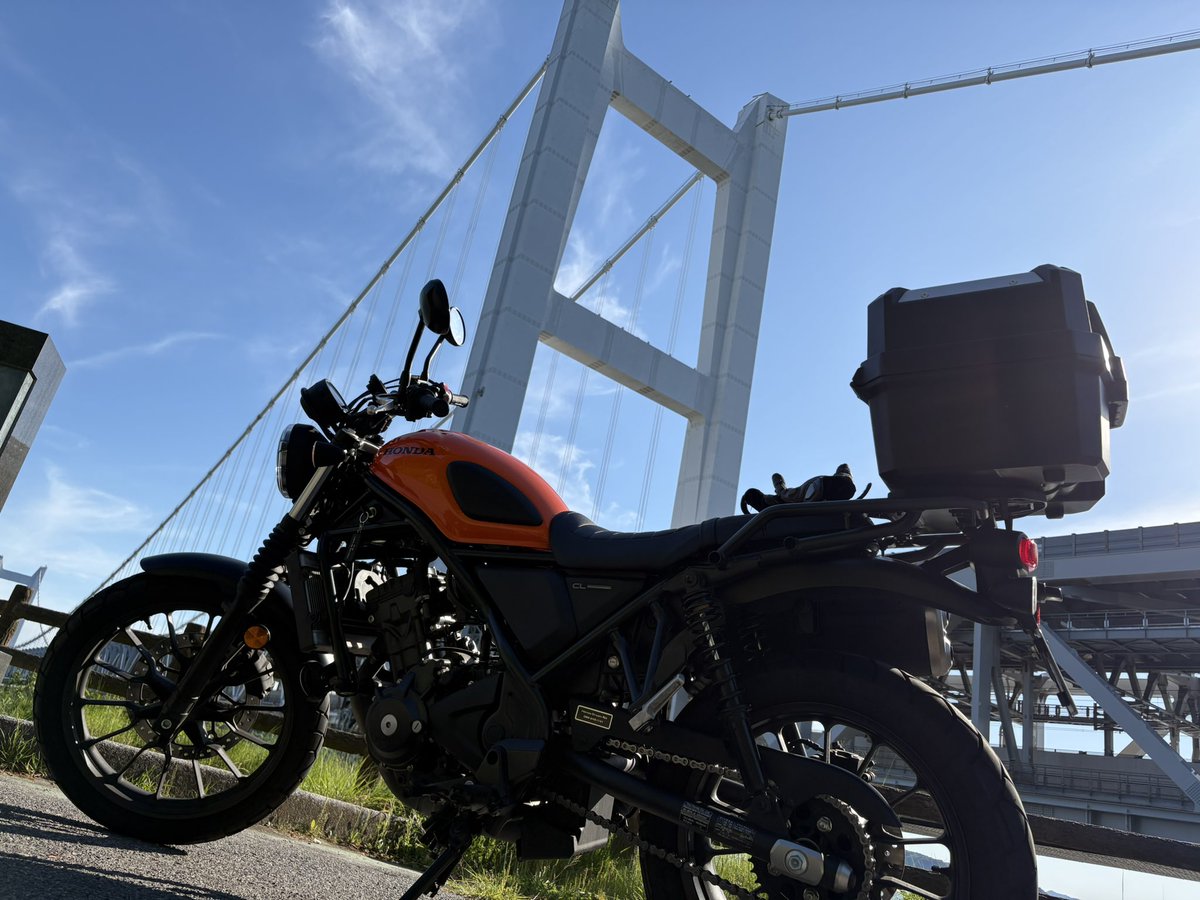 amwtmjp's tweet photo. 天気良かったので、定期点検後ぶらりと🏍

 #瀬戸大橋
 #バイク
 #岡山 https://t.co/wH82tnwnCL