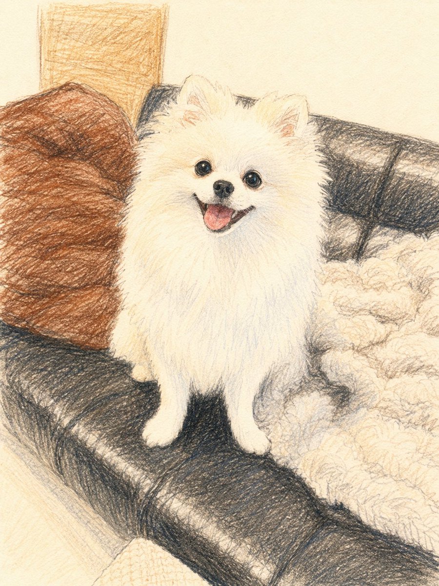 toeono's tweet photo. 手描き風にお願いしたら、これ。
可愛いかよ。 https://t.co/kxoWljCCGk