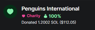 erixev's tweet photo. Hey @PenguinsIntl we have just donated $112 raised from our coin inspired by Pesto the Penguin. If you're interested in what we're doing please dm me or reply here. https://t.co/Mb8MVI9Ne3