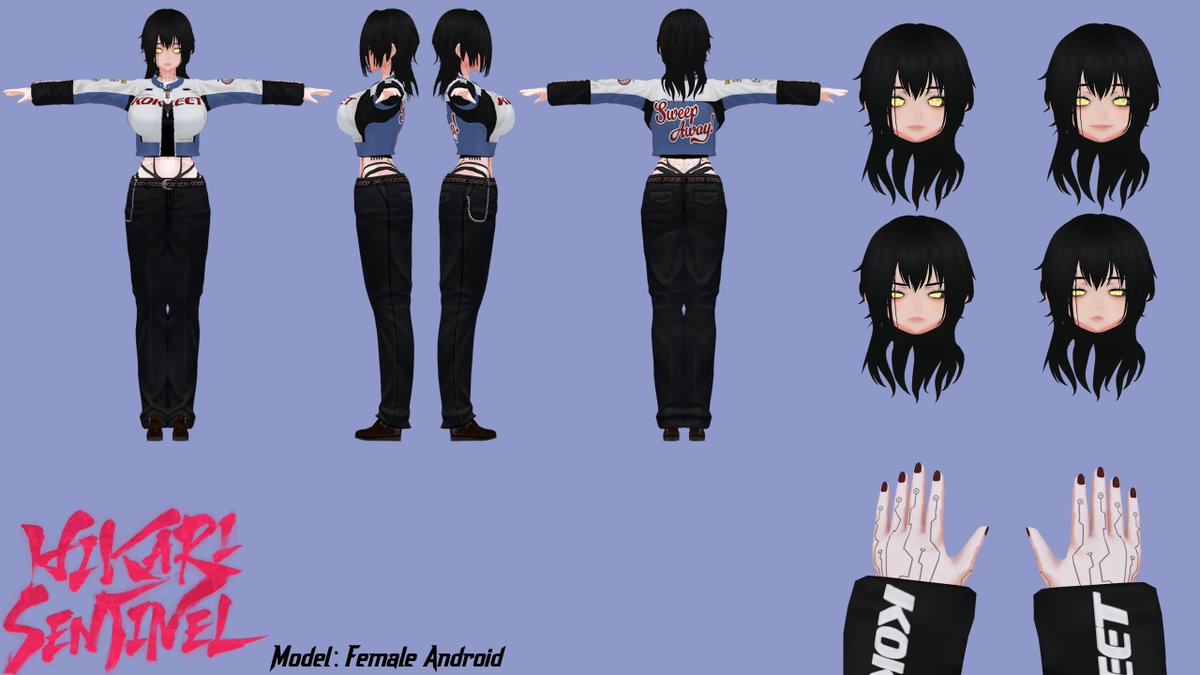 Hikari - Scrapyard Android! tweet media