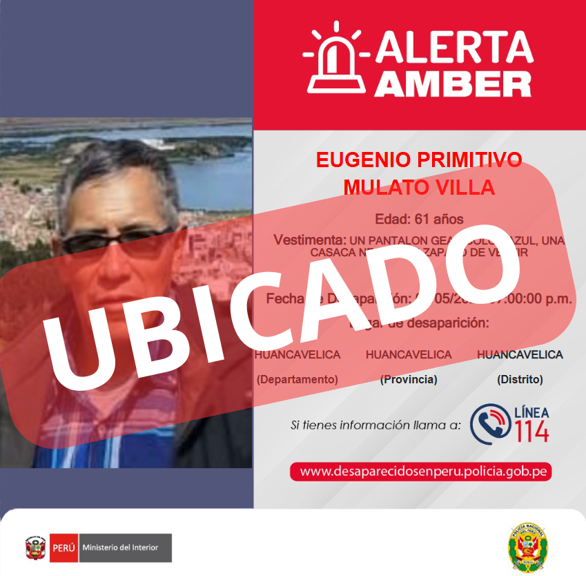 Alerta Amber PNP tweet media