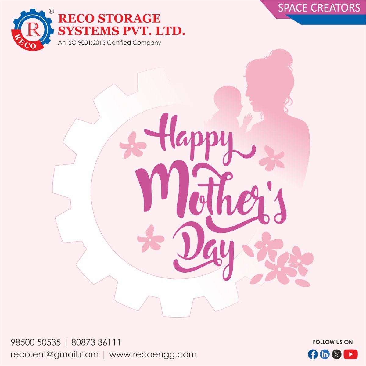 RecoStorage's tweet photo. A mother’s love is the foundation of strength, care, and endless support.
Today, we celebrate the incredible women who make every house a home.

Happy Mother’s Day!

#RecoStorage #rackingsystem #racking #storagesolutions #storagerack

https://t.co/puqLcC04gN https://t.co/bRO54Dv0Qw