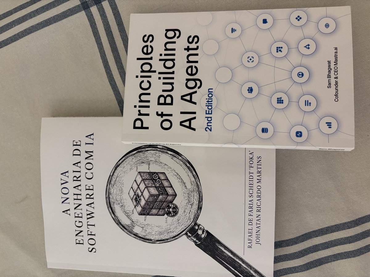 rfscheidt's tweet photo. My book “The New Software Engineering with AI” now includes a chapter about the agent-building framework @mastra 

Thanks, Sam @calcsam https://t.co/p6GdaQT27h