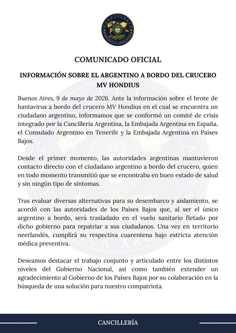 Cancillería Argentina 🇦🇷 tweet media