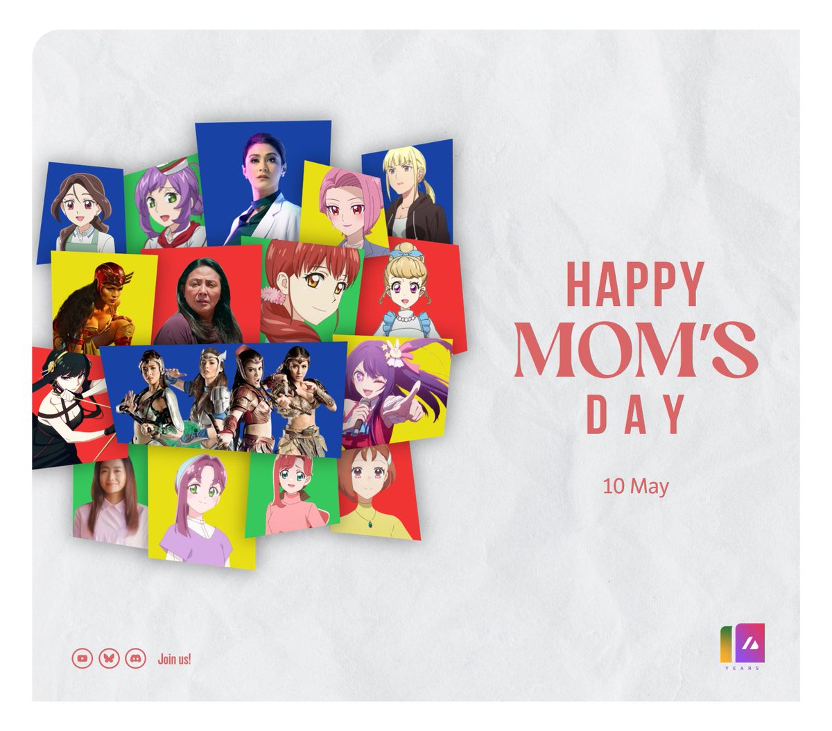 ArchiveInt's tweet photo. Isang pagpupugay para sa lahat ng mga ina.
Here's to all our amazing mommies out there as we give them some love this Mother's Day! 💐❤️
#HappyMomsDay https://t.co/PPa0zQ5Jaz