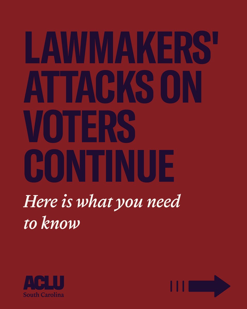 ACLU of South Carolina tweet media