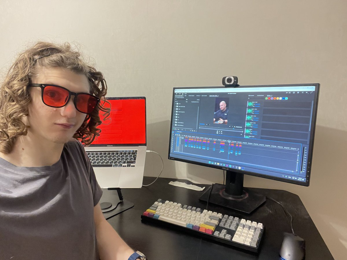 DAY 130 of going all-in w/ editing finished editing & uploading shorts ...