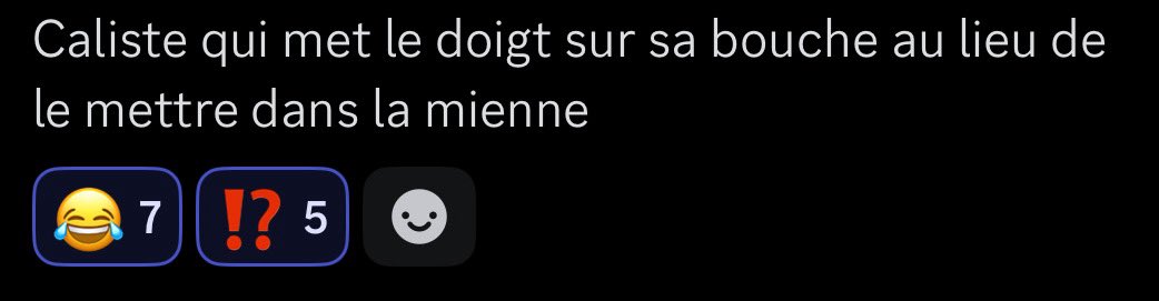 MDRRRR ce que je viens de lire