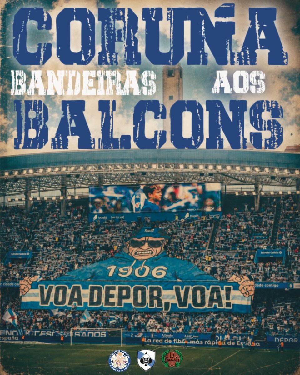 OldFacesOficial's tweet photo. CORUÑA BANDEIRAS AOS BALCÓNS. https://t.co/paU5H8fj1e