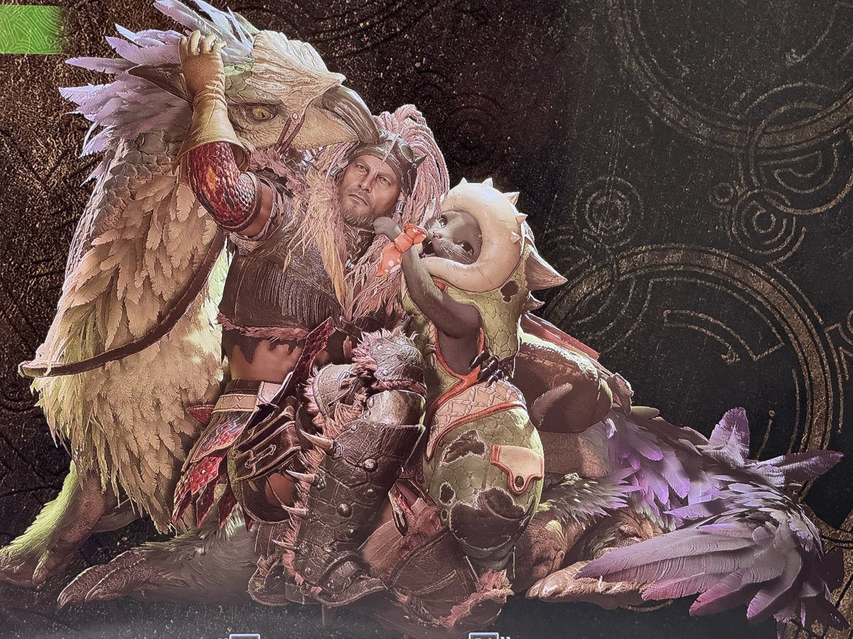 Chuck7810's tweet photo. Finally playing some Monster Hunter Wilds today after months…

#MonsterHunterWilds #playstation5 #PS5 https://t.co/q6TKY1wwlT