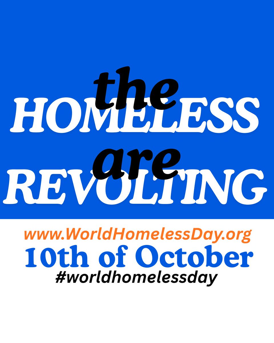 World Homeless Day 10th of October tweet media