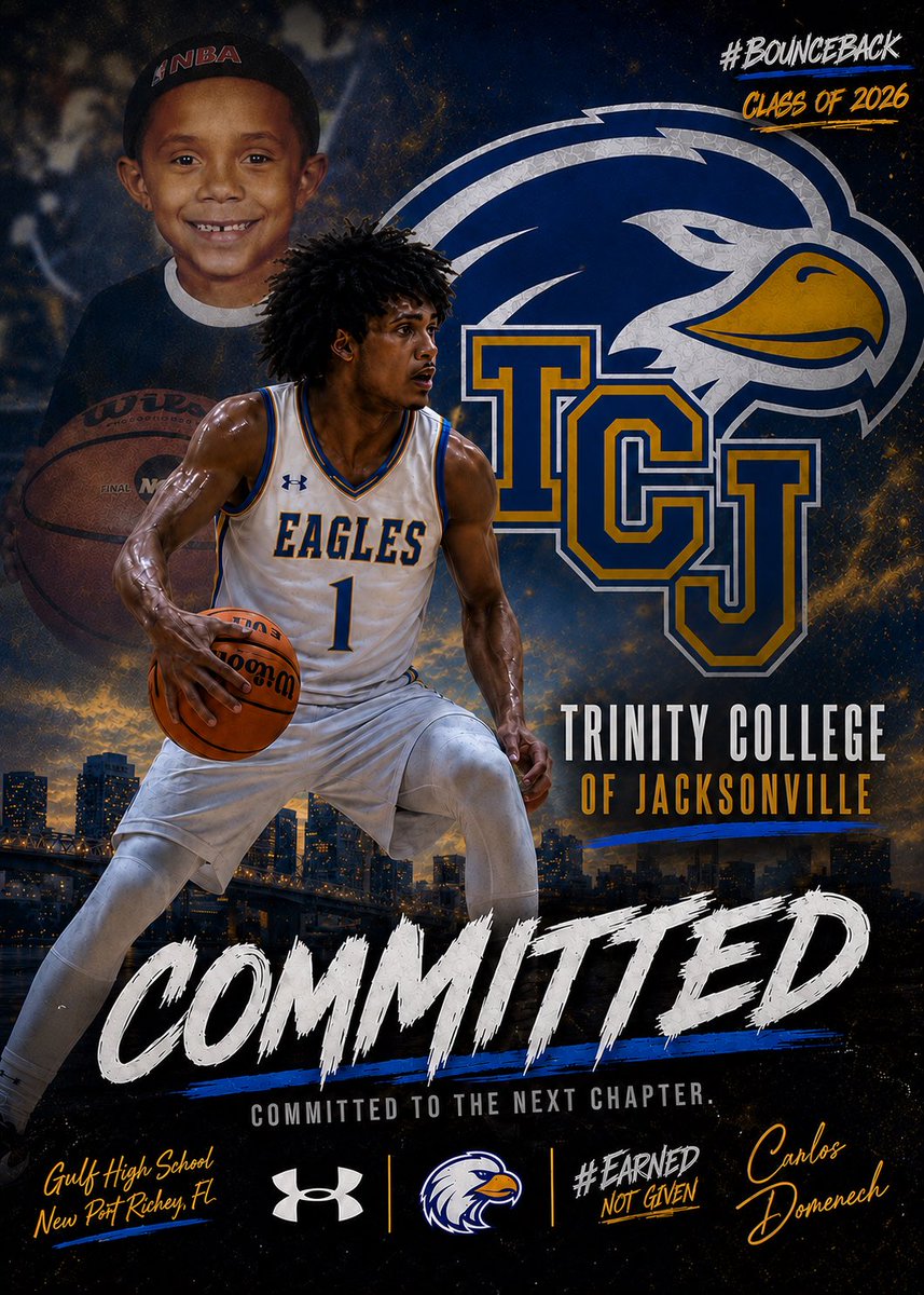 LosDomenech2026's tweet photo. Beyond grateful to announce my commitment to Trinity College of Jacksonville 🙏🏽

First, I want to thank @Coach_zts and Coach O’Neil for believing in me and giving me this opportunity.

To my family  thank you for always being there through the tough moments, even at my lowest, never letting me give up and always pushing me to keep going.

Thank you to Coach Coop @GulfBoysHoops and the entire Gulf family for constantly motivating me and believing in me throughout this journey.

I truly appreciate all the love and support everyone has shown me along the way. Most importantly, thank God for every opportunity He has blessed me with ❤️🙏🏽