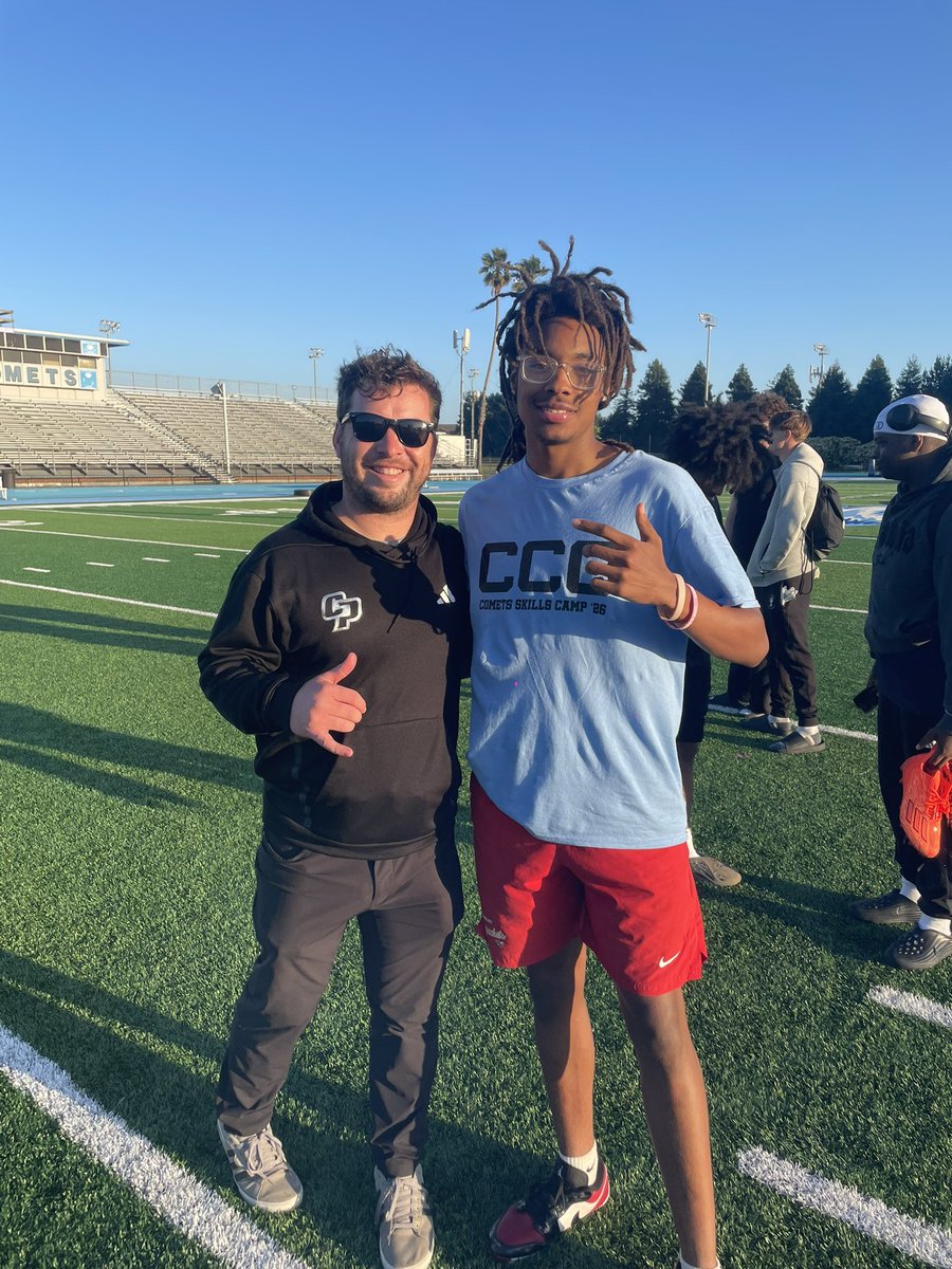 XavierRuffin14's tweet photo. Had a great time competing at the ccc showcase and getting to learn.thank you to all the coaches that came out! @CoachMHazelwood @RealCoachCarter @CoachPrier @coachqganther @CCCFootball_24 https://t.co/LYwhla27Yr