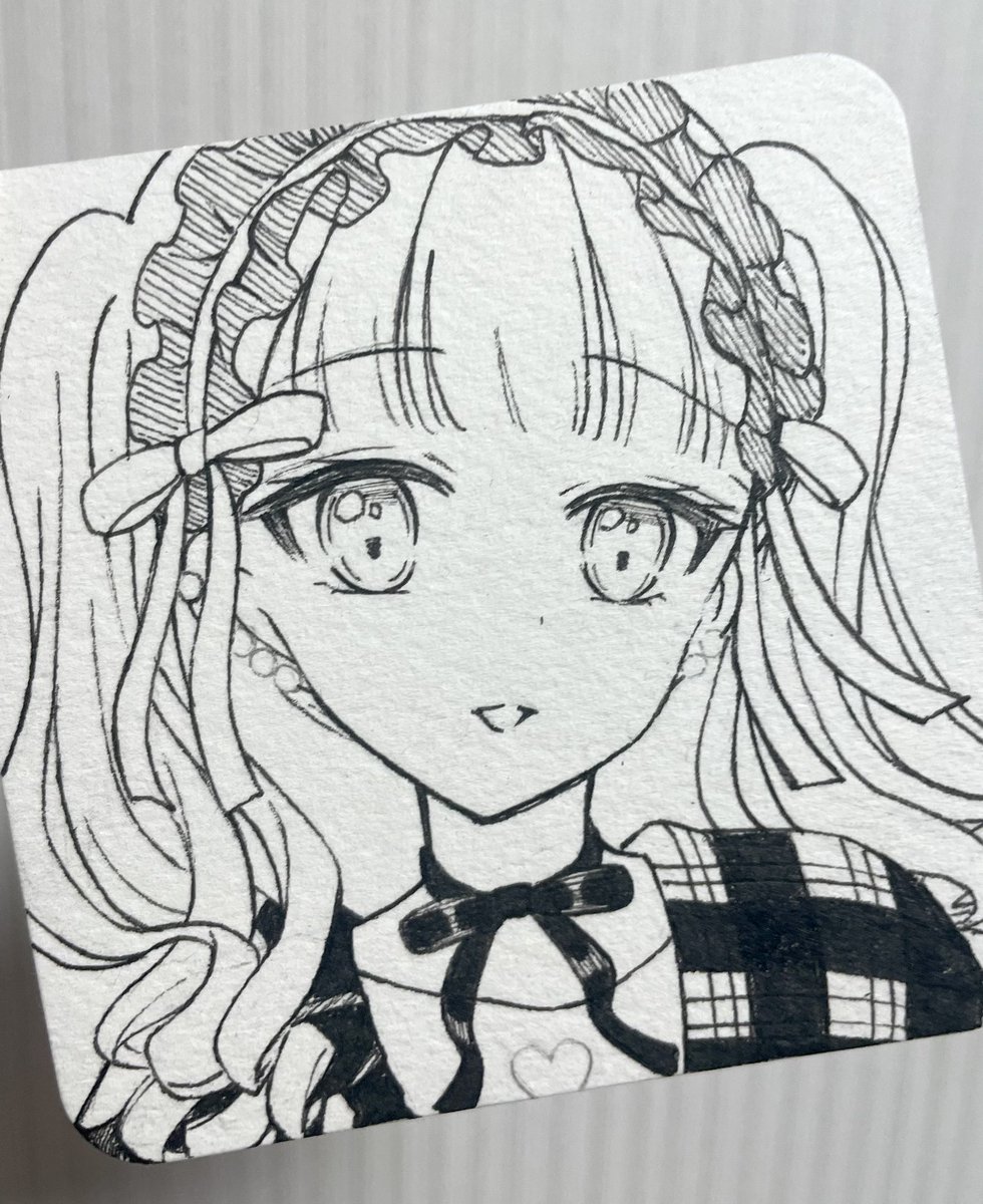 5人分できた!!
会場でちょこっとだけ色も付けようと思います。 