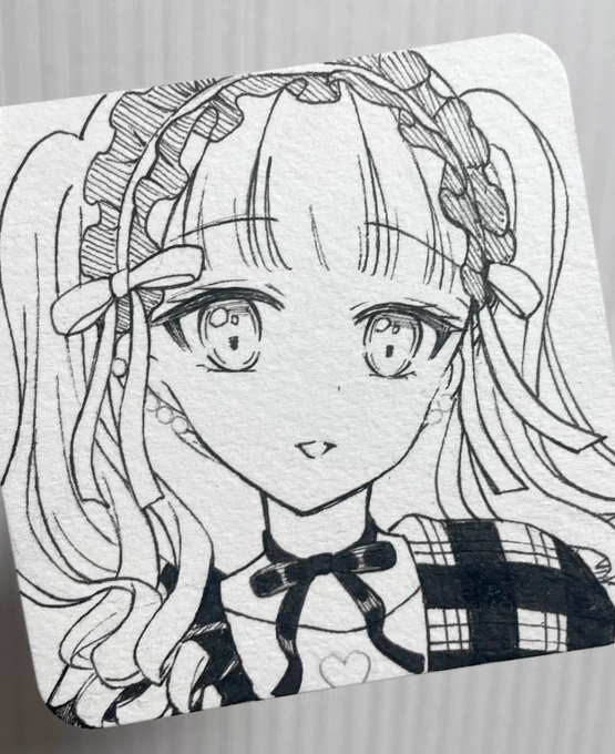 5人分できた!!
会場でちょこっとだけ色も付けようと思います。 