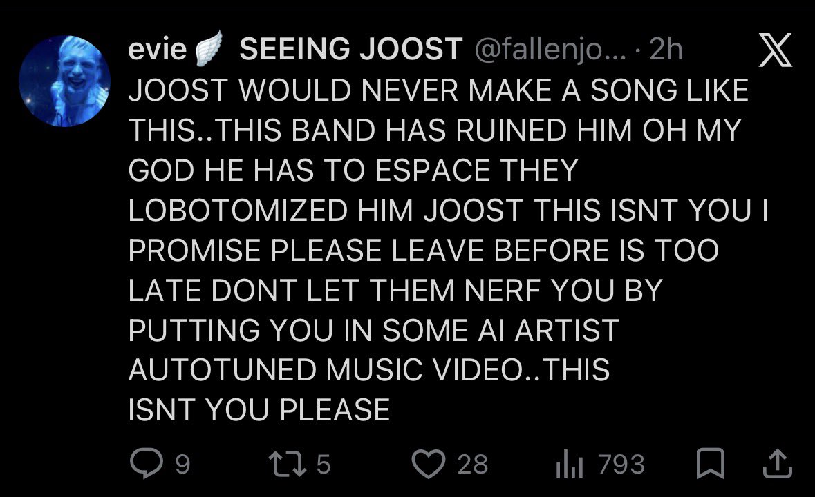 joost struggle tweets tweet media