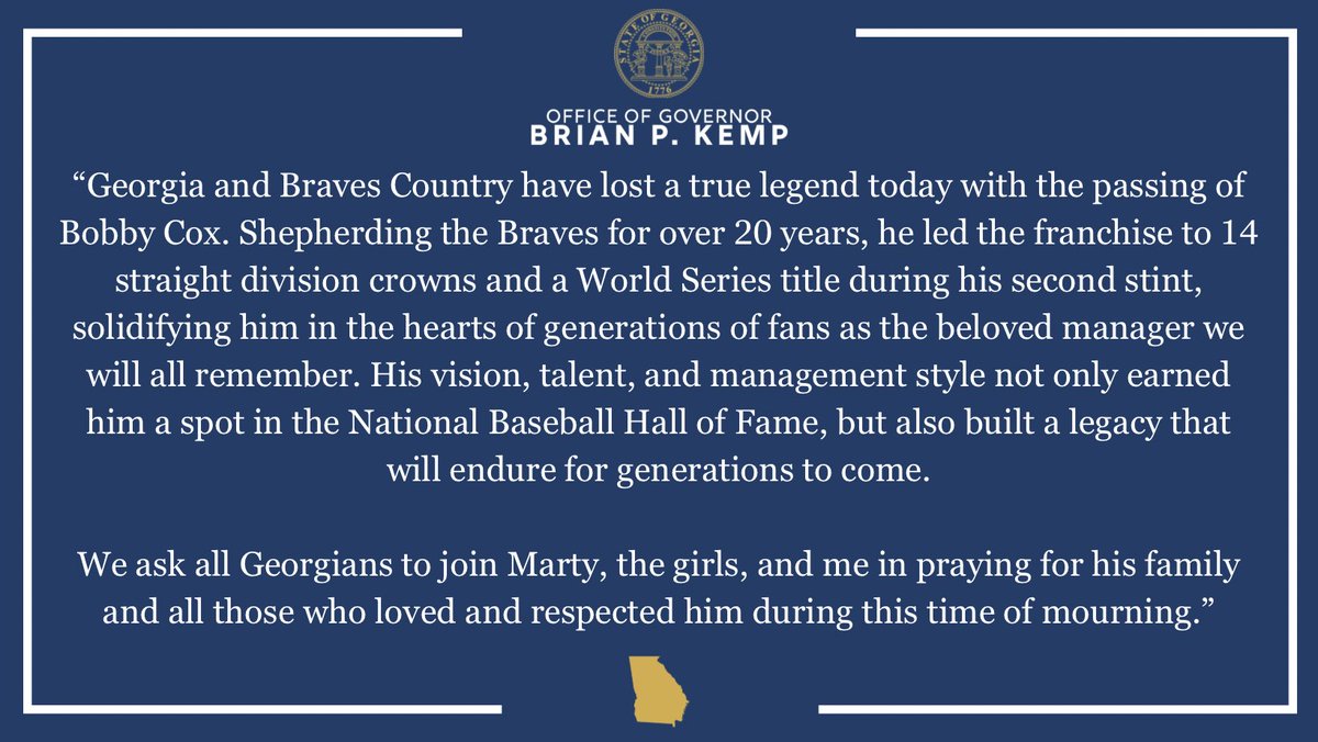 Governor Brian P. Kemp tweet media
