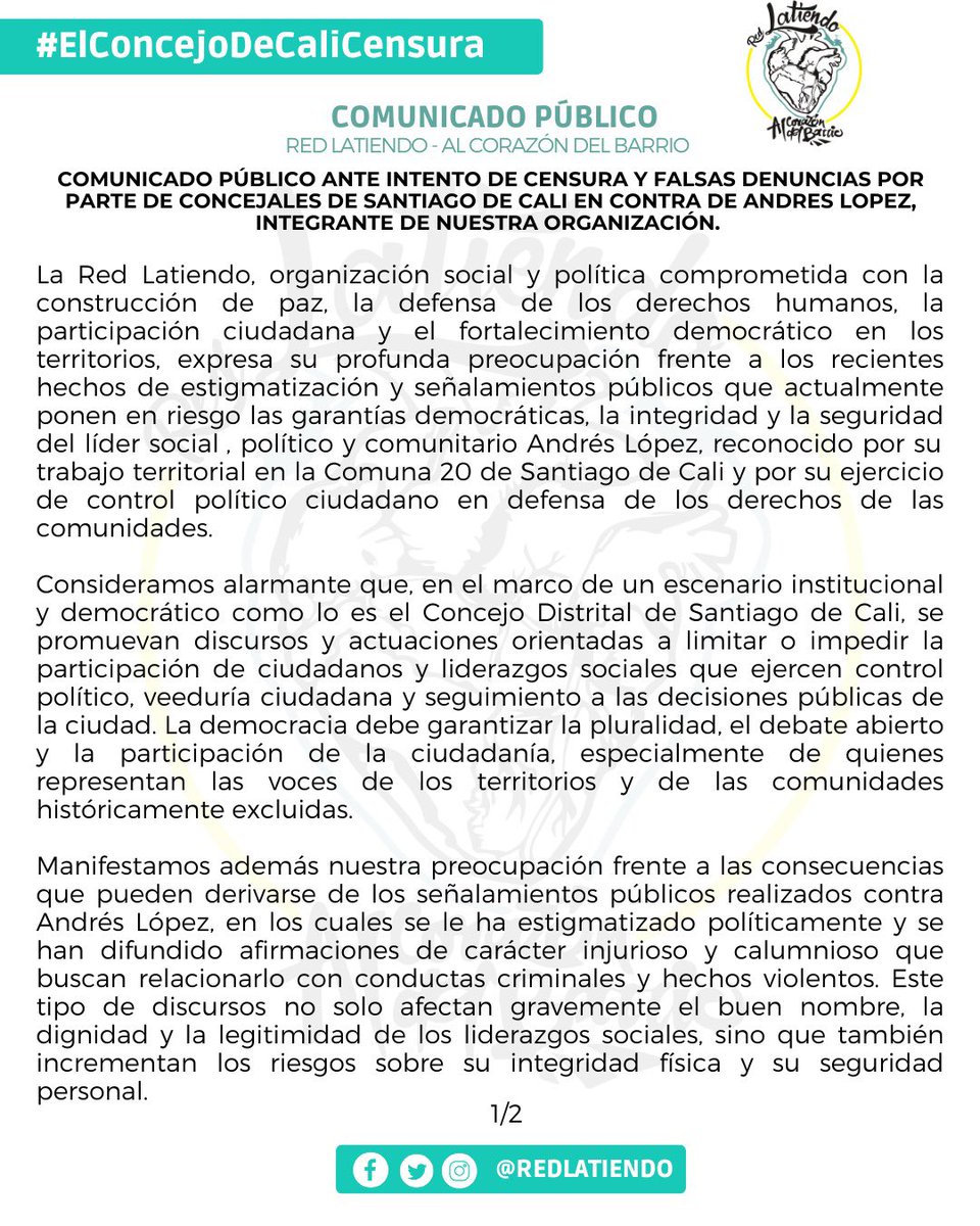 Red Latiendo tweet media