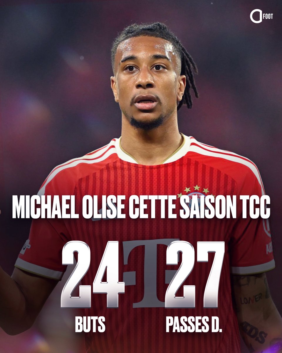 🚨 Michael Olise 🇫🇷 BUTEUR ce soir ! ⚽️

Il continue SA SAISON FOLLE 🤩❤️🤍