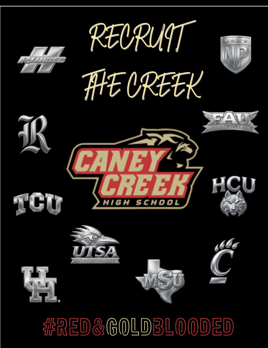 CCreekFootball's tweet photo. Thankful for everyone that stopped by to see our athletes! #Red&amp;GoldBlooded https://t.co/m4z97yqL3s