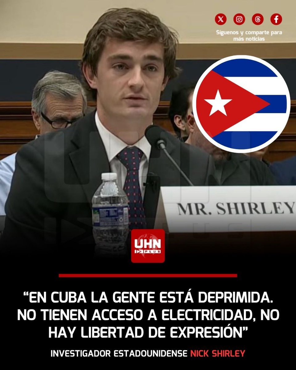 🇨🇺🇺🇸‼️ | Tras su reciente viaje a Cuba, el investigador y creador de contenido estadounidense, Nick Shirley, describió un escenario de desesperanza absoluta, donde el pueblo cubano no solo padece hambre, sino una clara depresión, sumada a la falta total de servicios básicos y