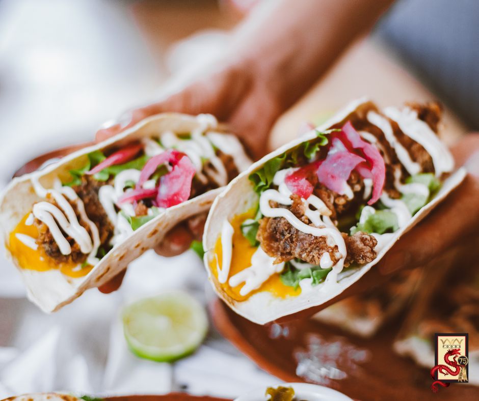 WingNienFoods's tweet photo. Have a great weekend everyone, and don't forget to treat yourself to something tasty like these tacos! ☀️

#Condiments #Copacking #FamilyBusiness #BayArea #Foodservice https://t.co/nGpFDQHrSS