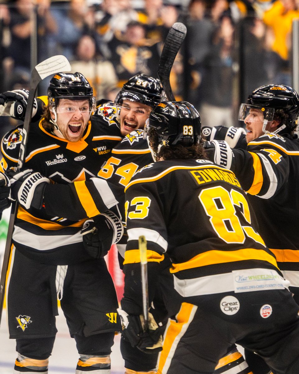 ECHL's tweet photo. that OT winner feeling > 🤩 https://t.co/Kq9GVOTIel