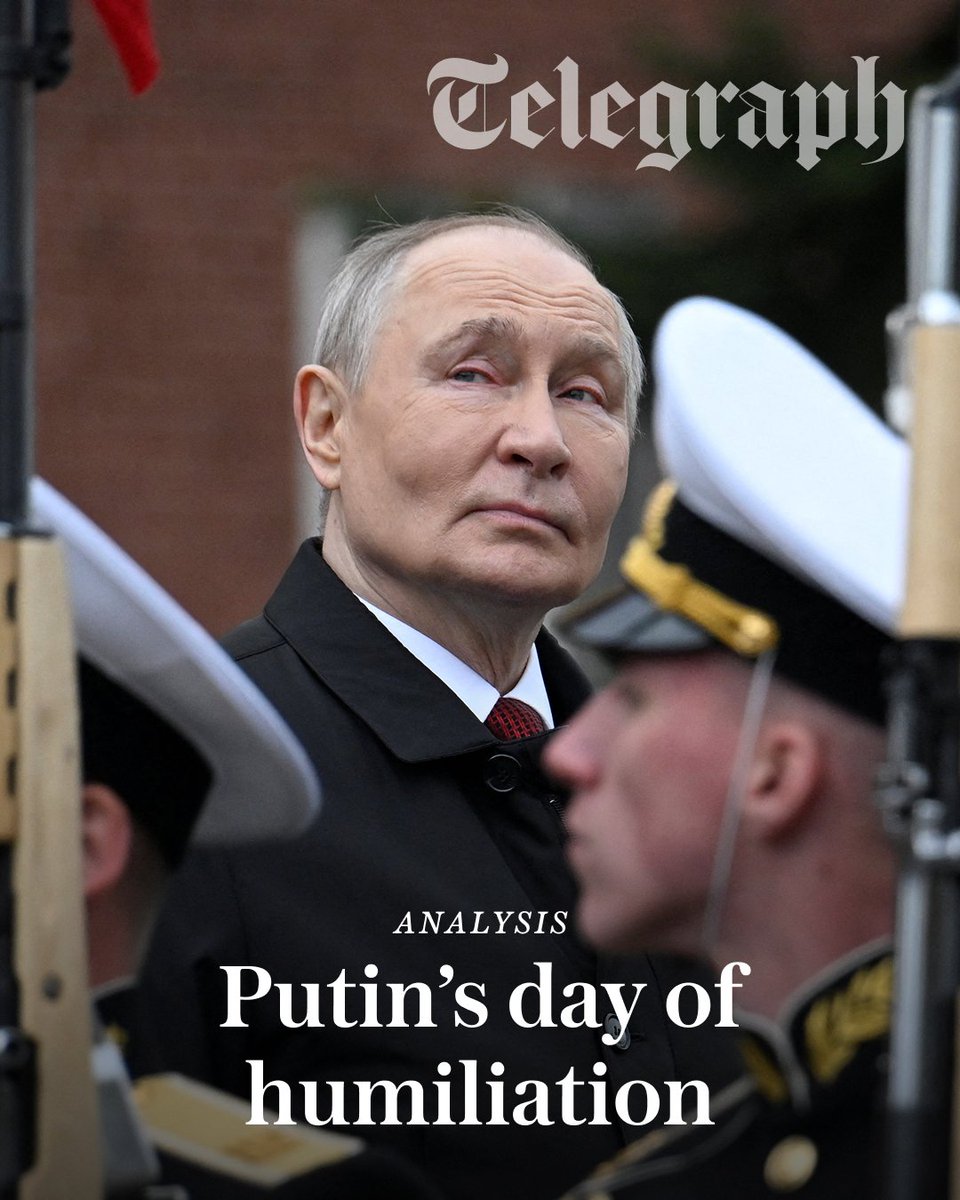 RT by @mikenov: 🔴 For most of Vladimir Putin’s seemingly endless reign, Victory Day parades have offered a chance to showcase Russia’s military might with technicolour bravado. But, as @adrianblomfield explains, this year’s procession exposed the frailty of his regime in the starkest fashion…