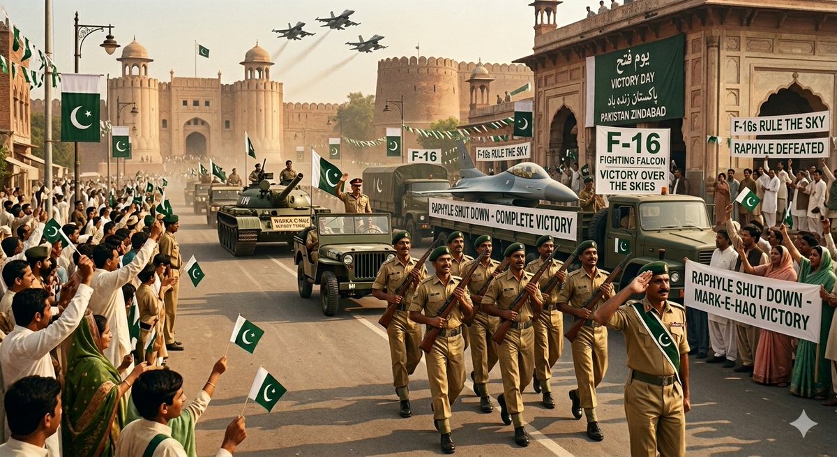ziku_bhai's tweet photo. Where faith meets fortitiude, victory becomes inevitable. 🇵🇰
Marka-e-Haq proved that when a nation stands united, no force can shake its resolve. A salute to the courage that turned the tide and defended the green and white.
#MarkaeHaq #PakistanZindabad #DGISPR #defenceoffaith https://t.co/QE6tZQJuhV