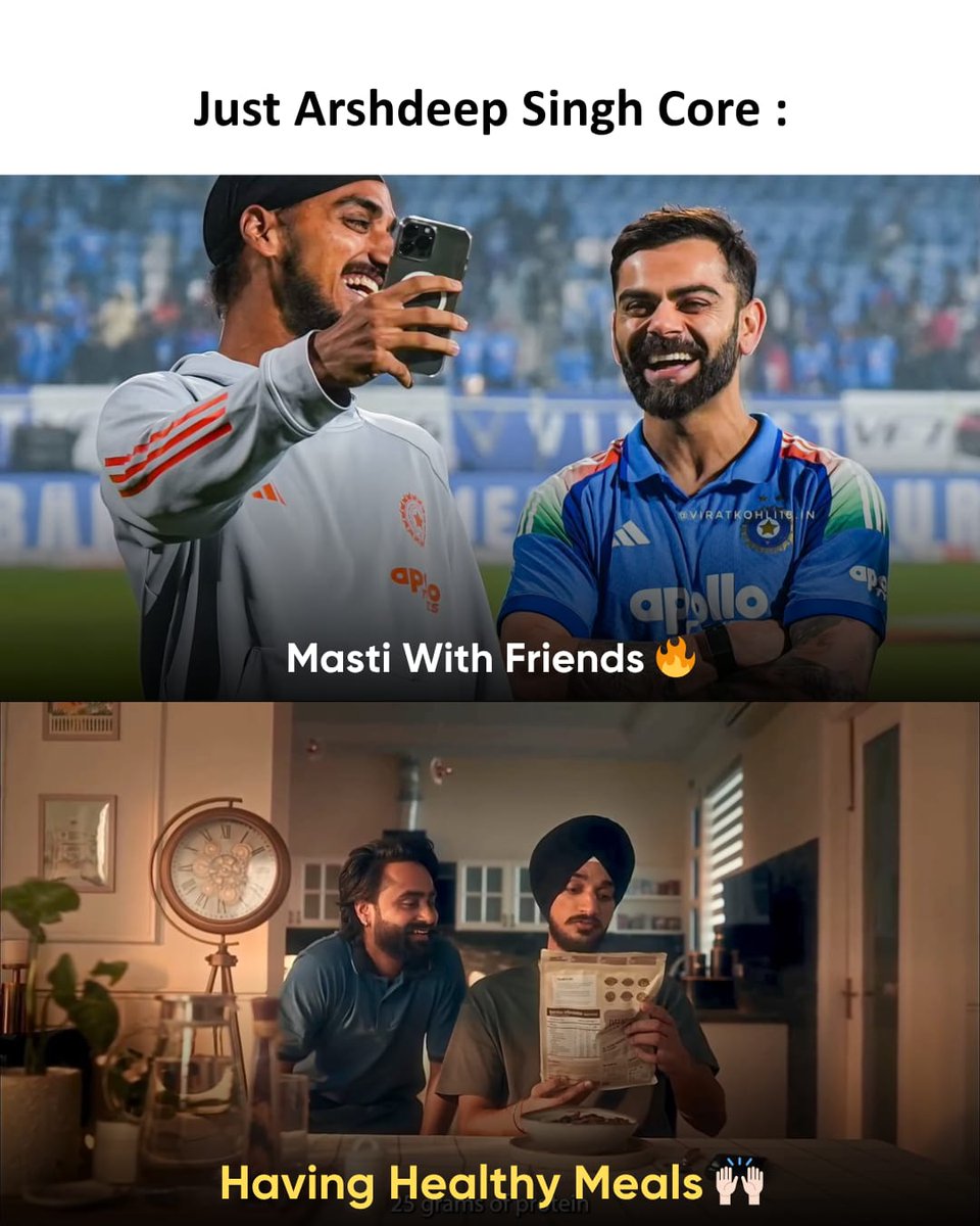 sarcastic_us's tweet photo. Moods of paaji 🔥
Your guilt-free snacking just got an upgrade with @thedrchoice new Protein Muesli 🥣
Check the full video from the link in bio!
#Arshdeepsingh #Cricket #ipl #Doctorschoice https://t.co/oAMS03wO68